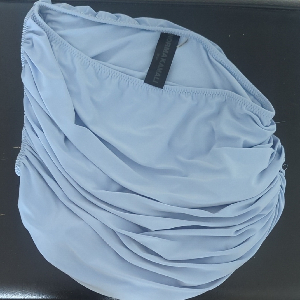 Light Blue Ruched Skirt